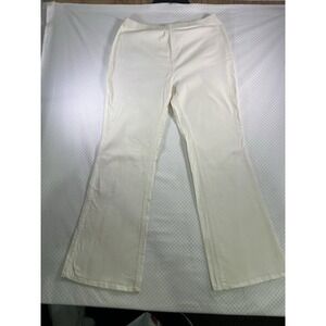 Vintage Pants Large Women's 1990's Metro Style Wide‎ Leg Cotton/spandex